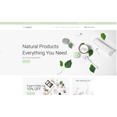 Simpleaf - Organic Cosmetics Store Shopify Theme