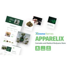 Apparelix Cannabis and Medical Marijuana Store Shopify Theme