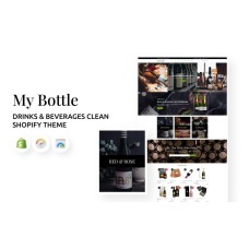 MyBottle - Drinks & Beverages Clean Shopify Theme