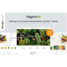 Vegeta - Organic Vegetables Responsive Shopify Theme