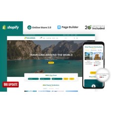 Excurison Tours and Travel Shopify Theme