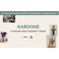 Kardone Flowers Shop Shopify Theme