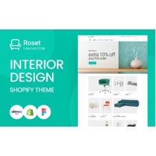 Roset - Responsive Furniture and Interior Design Shopify Theme