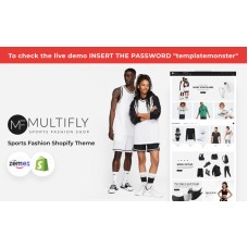 Multilfy Sports Fashion Store Shopify Theme