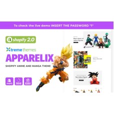 Apparelix - Anime and Manga Shop Shopify Theme