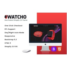 Watcho - One Product Shopify 2.0 Theme