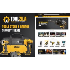 Toolzila - Garage Mega Tools & Accessories Store Multipurpose Shopify 2.0 Responsive Theme