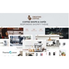 CreatingCoffee - Coffee Shops and Cafés Responsive Shopify Theme