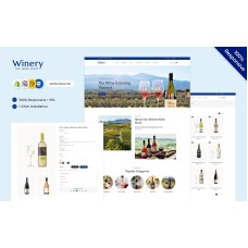 Winery - Liquor, Vinery Multipurpose Responsive Shopify store