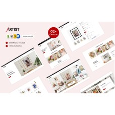 Artist - Art Gallery, Painting Multipurpose eCommerce Responsive Shopify Theme
