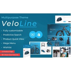 VeloLine - Sports, Bikes, Travelling, Moto Shopify 2.0 Store
