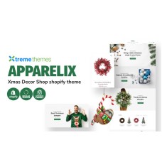 Apparelix Christmas Tree Shop Xmas Decor Shopify Theme