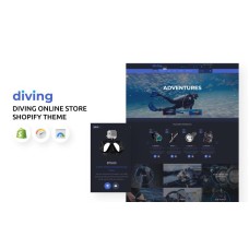 Diving Online Store Shopify Theme