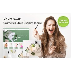 Velvet Vanity - Cosmetics Store Clean Online Store 2.0 Shopify Theme