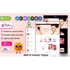 Belleza - Mega Beauty Cosmetics Super Shopify 2.0 Store