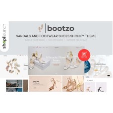 Bootzo - Sandals And Footwear Shoes Responsive Shopify Theme