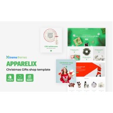 Apparelix Christmas Gifts Store Shopify Theme