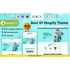 Krazy - Mega Cloth Shopify 2.0 Responsive Theme