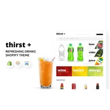 Refreshing Drinks Store Shopify Theme