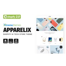 Apparelix Shopify HI Tech Store Theme