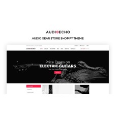 AudioEcho - Stylish Audio Gear Online Store Shopify Theme