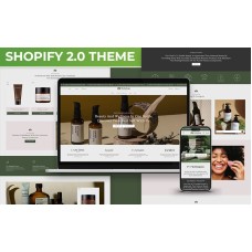 Herbology - Beauty Cosmetics & Skincare Multipurpose Shopify 2.0 Responsive Theme
