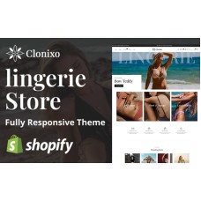 Clonixo - Lingerie Shopify Fully Responsive Theme