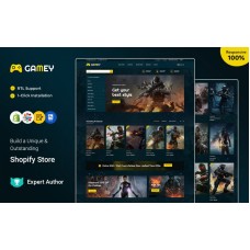 Gamey - Online Game Store Shopify OS2.0 Responsive Theme