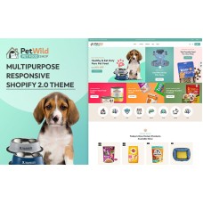 Petwild - Pet Store and Pet Food Multipurpose Shopify 2.0 Responsive Theme