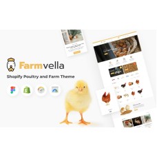 FarmVella- Shopify Poultry and Farm Theme with Organic Food