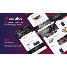Ap Carutos - Auto & Car Services  Shopify Theme