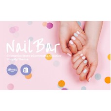 Nail Bar - Cosmetics Store eCommerce Creative Shopify Theme