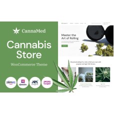 CannaMed - Stylish Medical Marijuana WooCommerce Theme