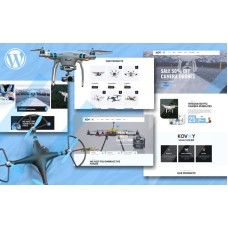 Kovoy Drone Accessories Shop and UAV Business WooCommerce Theme