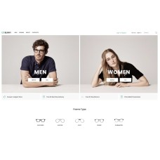 Blinky - Glasses Store ECommerce Minimal Elementor
