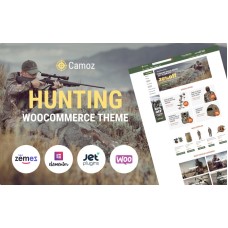 Camoz - Hunting ECommerce Classic Elementor WooCommerce Theme