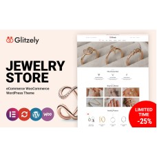 Glitzely Jewelry and Diamond WooCommerce Theme