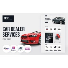 Diesel - WooCommerce Car Dealer Services Store Theme