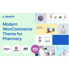 MediLife - Clean Pharmacy Elementor WooCommerce Theme