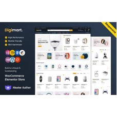DigiMart – Digital and Electronics Elementor WooCommerce Store