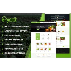 Organic Food Farming WooCommerce WordPress Theme