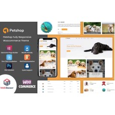 Petshop - Animal and Pet Responsive WordPress Elementor Theme