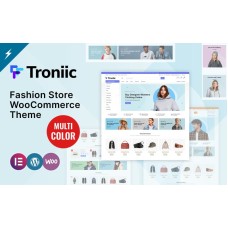 Troniic Fashion and Clothes Store WooCommerce Theme