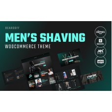 Beardoff - Men's Shaving Products Responsive WooCommerce Theme