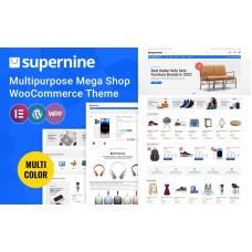 Supernine - Multipurpose Mega Shop WooCommerce Theme