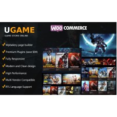 Ugame - Game Store WooCommerce Theme