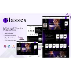 Glasses - Eyewear MegaShop WordPress Theme