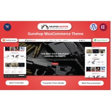 Weapon Master - Guns & Shooting WooCommerce Template