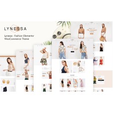 Lynessa - Fashion Elementor WooCommerce Theme