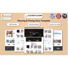 Clever Floors - Flooring & Paving Products Store WooCommerce Elementor Template
